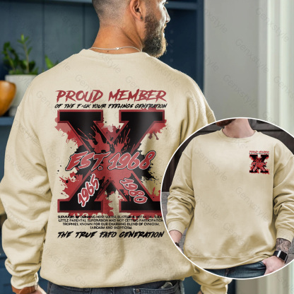 The True FAFO Generation X Unisex Crewneck