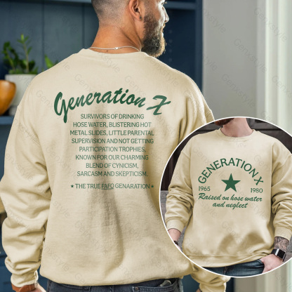 Raised on Hose Water and Neglect Crewneck