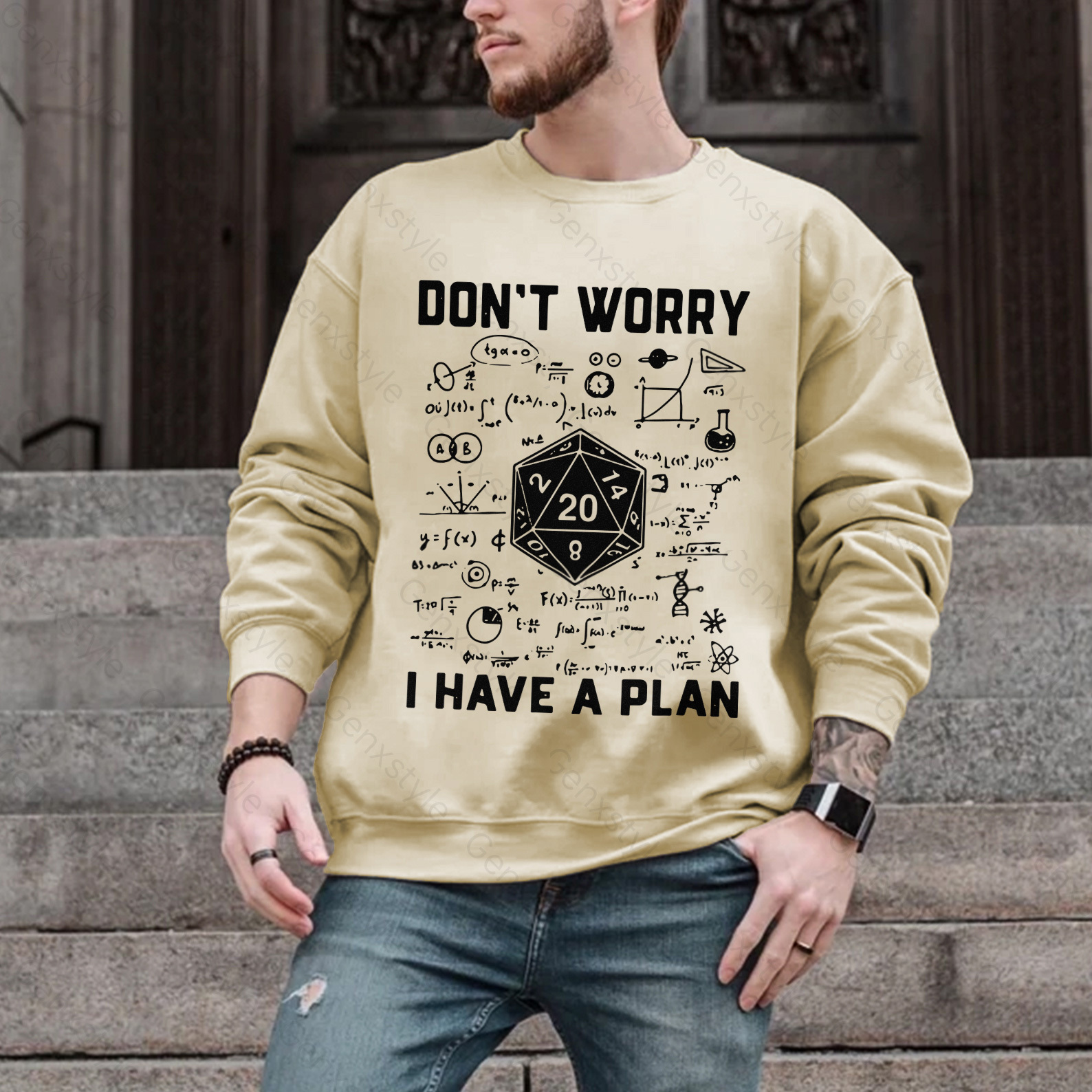Don't Worry I Have a Plan Crewneck