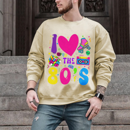 I Love The 80s Crewneck