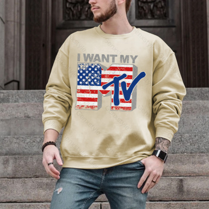 I Want My MTV USA Crewneck