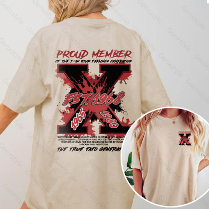 Washed The True FAFO Generation X Unisex T-shirt