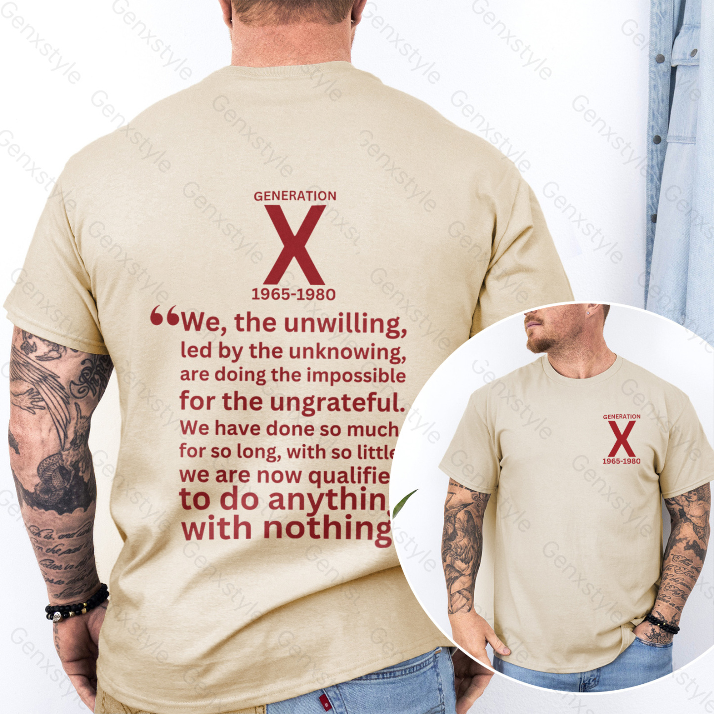 Generation X We The Unwilling T-shirt