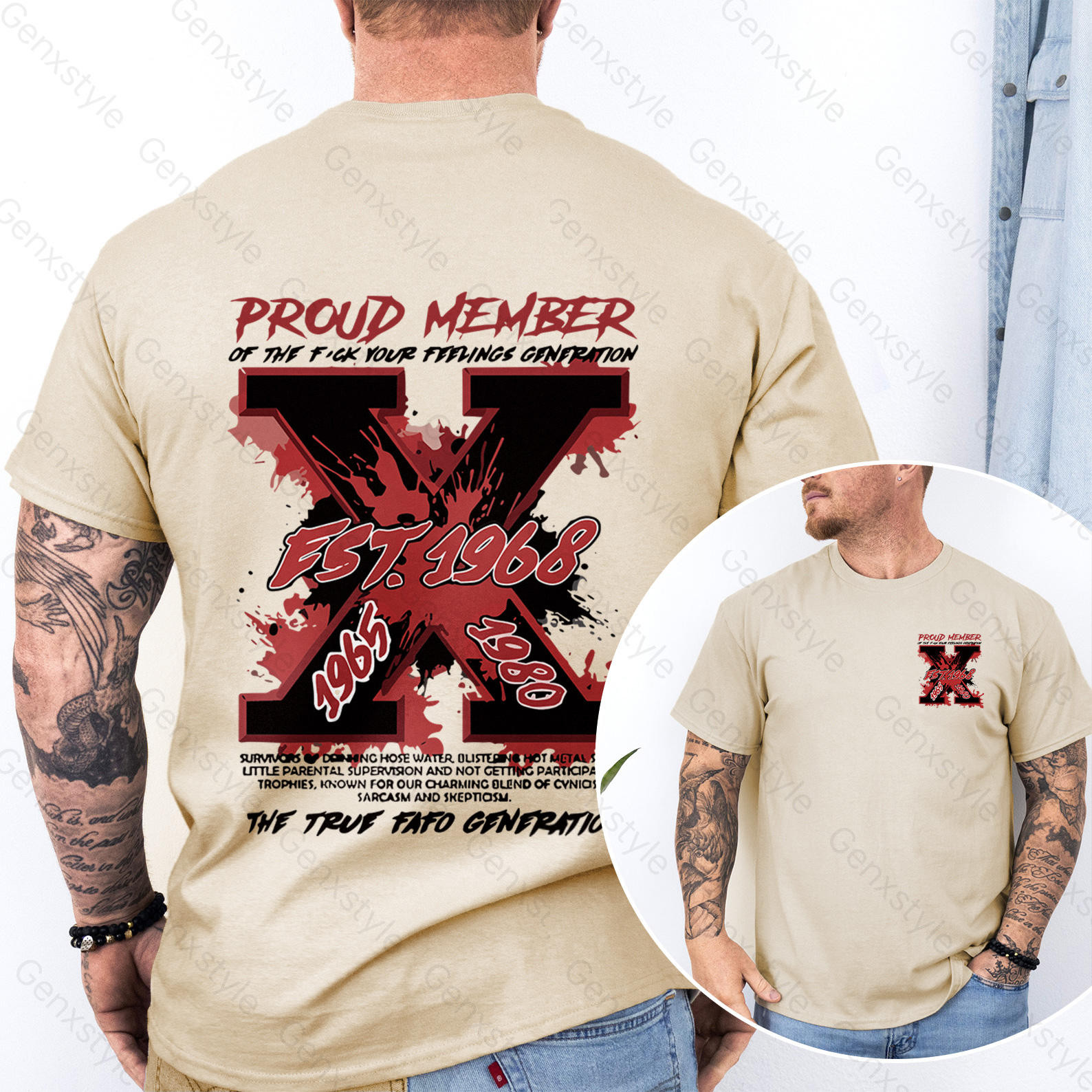The True FAFO Generation X Unisex T-shirt