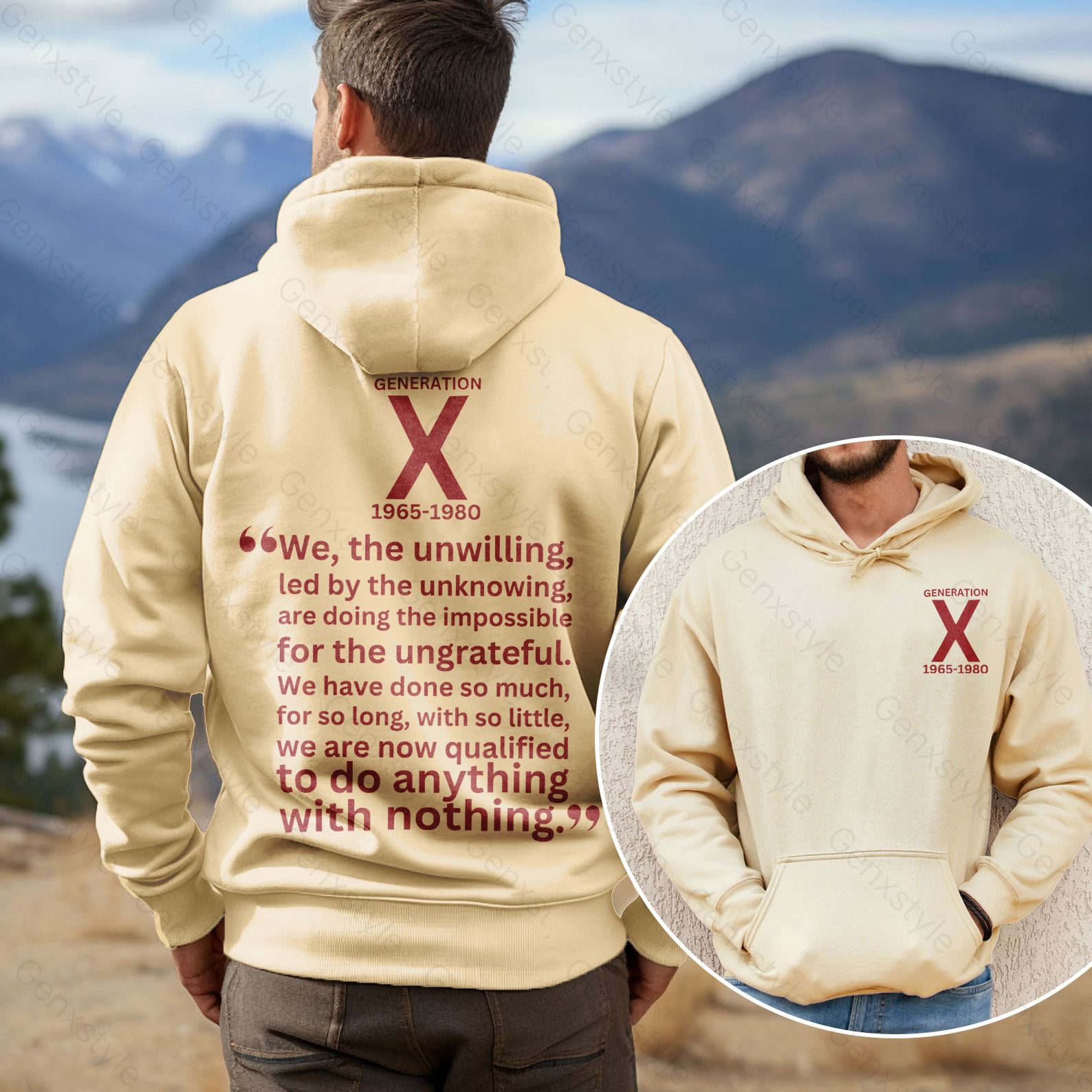 Generation X We The Unwilling Hoodie