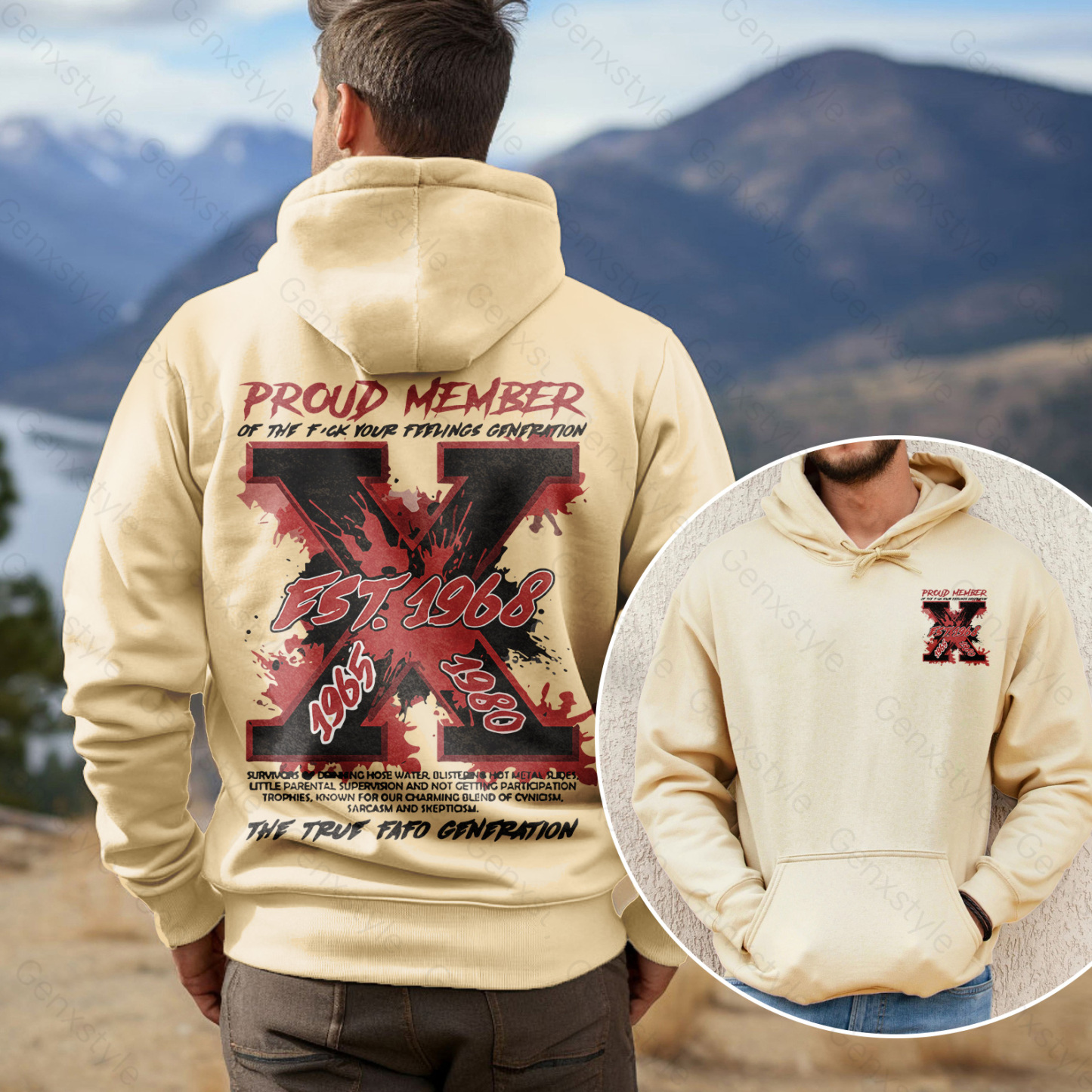 The True FAFO Generation X Unisex Hoodie