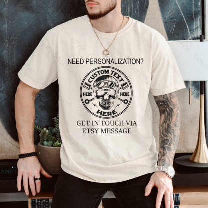 Generation X Skull Motorcycle T-shirt