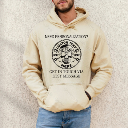 Generation X Skull Motorcycle Hoodie