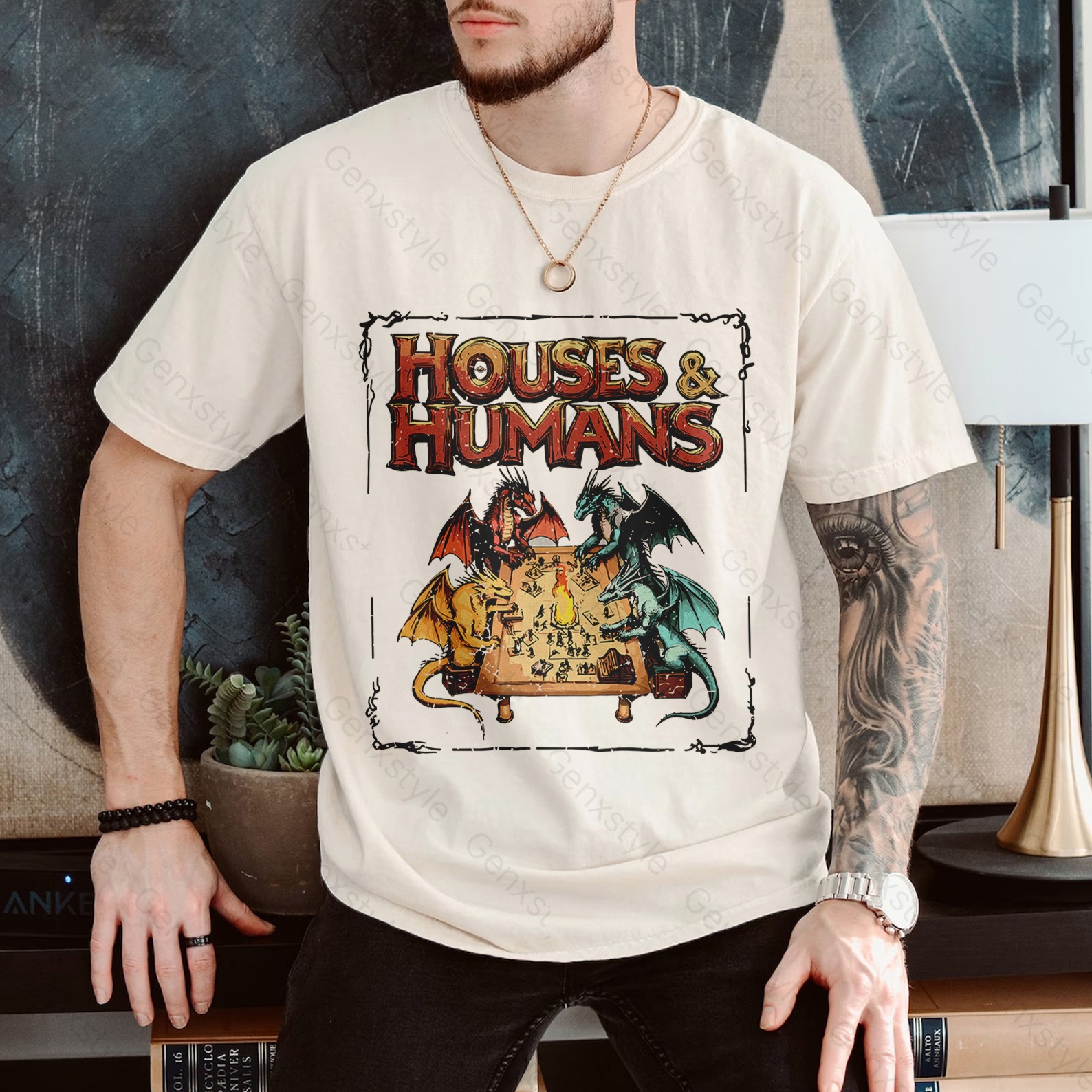 Houses and Humans D&D T-shirt