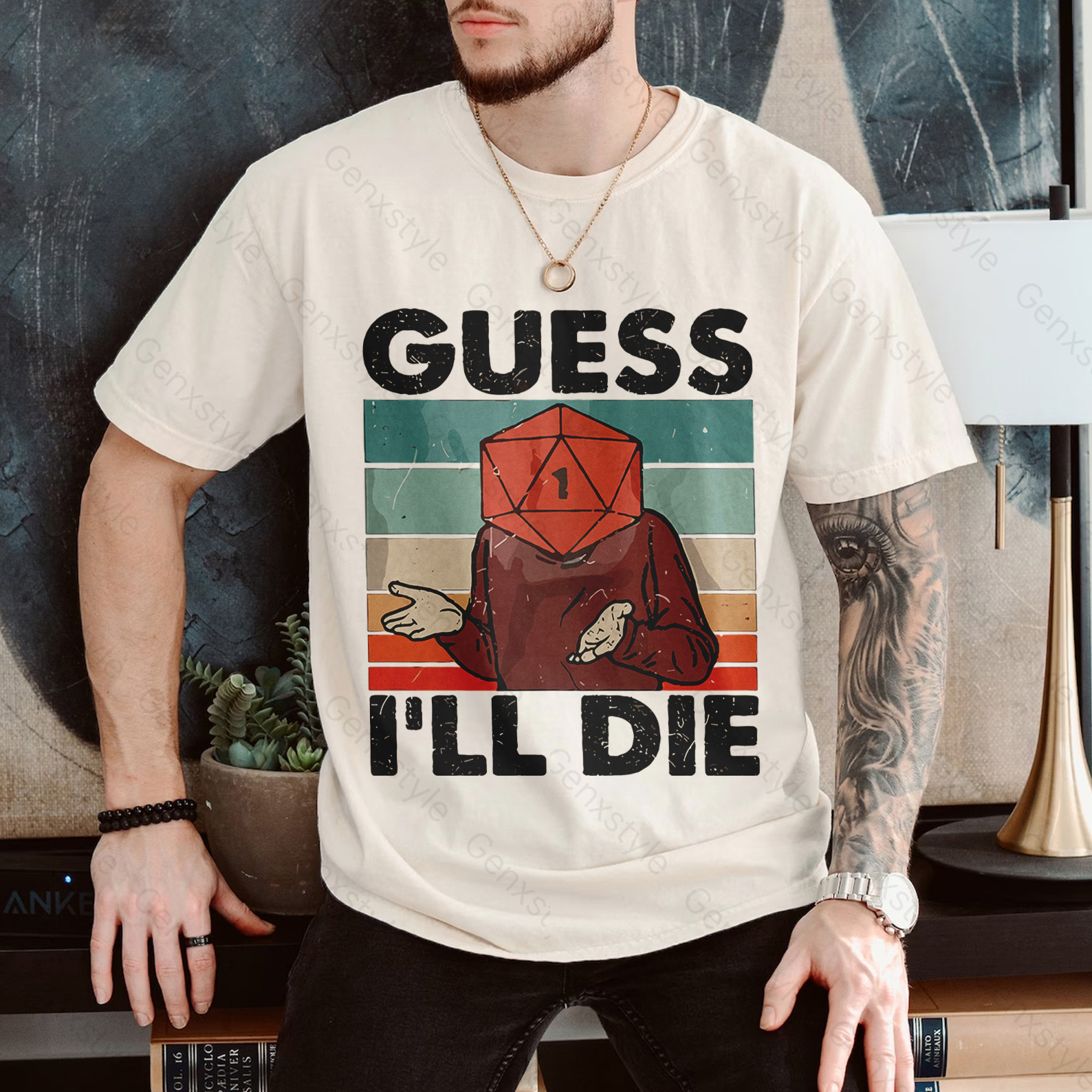 Guess I'll Die D&D Vintage T-shirt