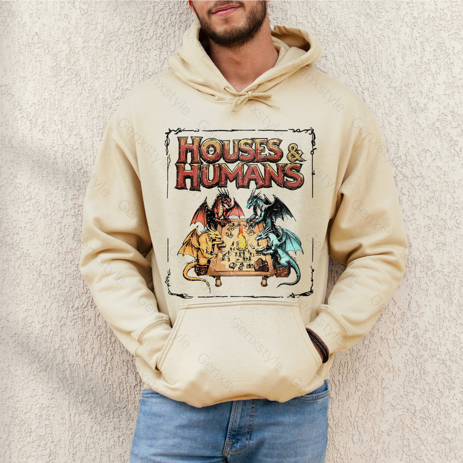Houses and Humans D&D Hoodie