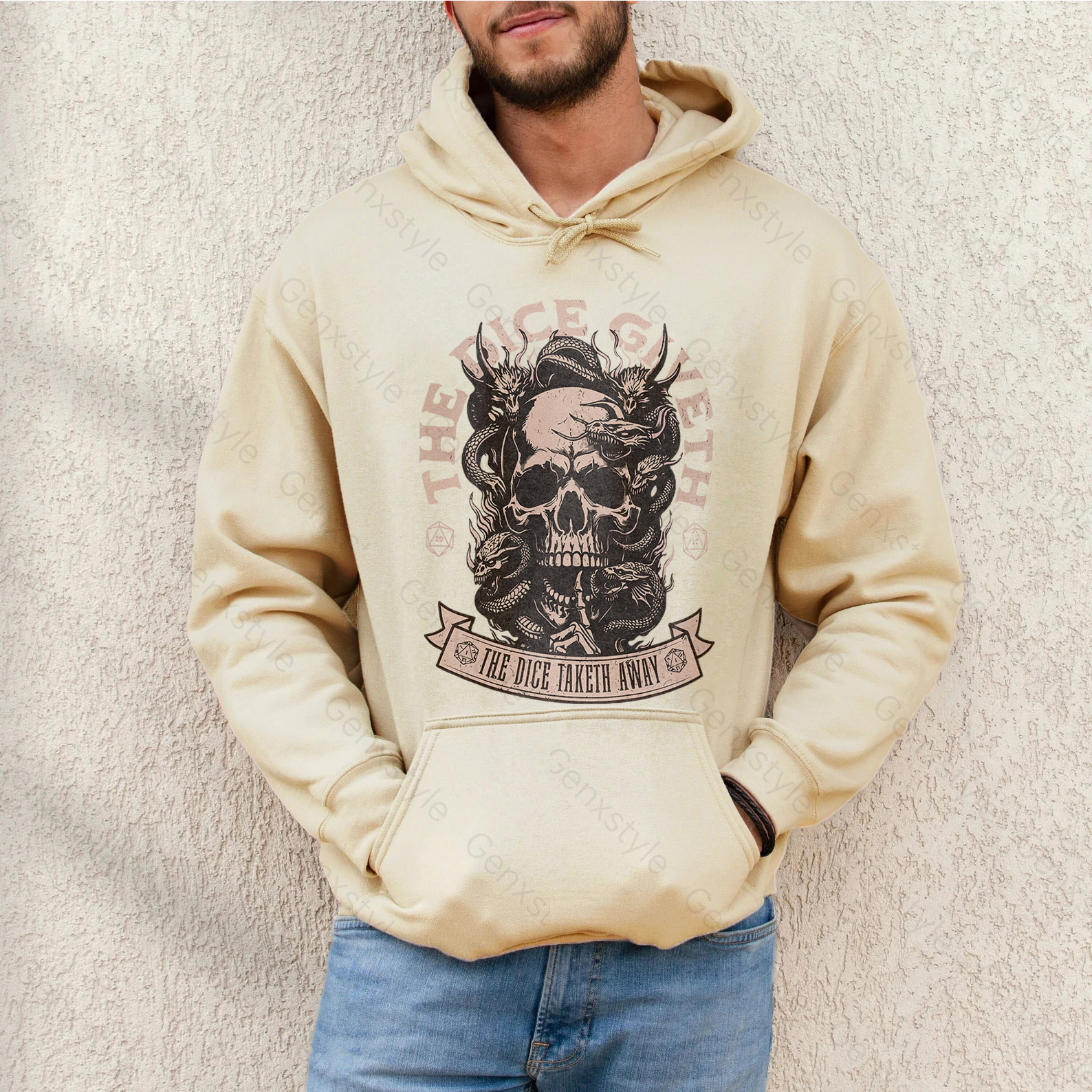 The Dice Giveth and the Dice Taketh Away Hoodie