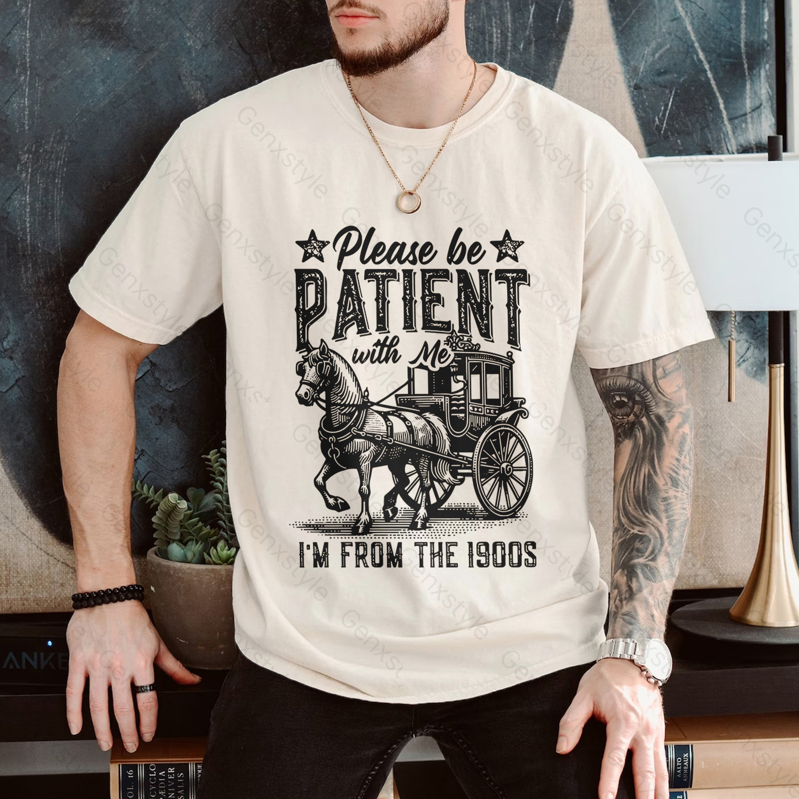 Please Be Patient with Me, I'm From the 1900's - Print Unisex Shirt XXIX
