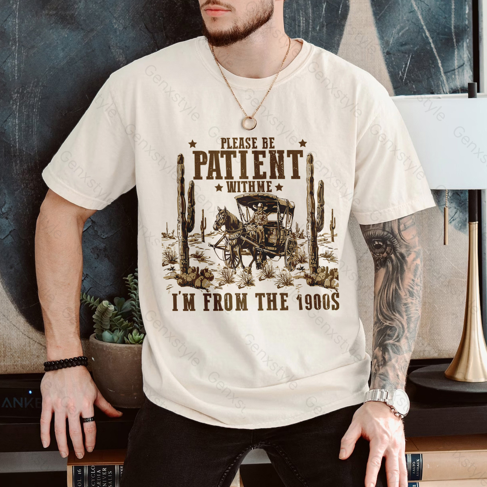 Please Be Patient with Me, I'm From the 1900's - Print Unisex Shirt XXX