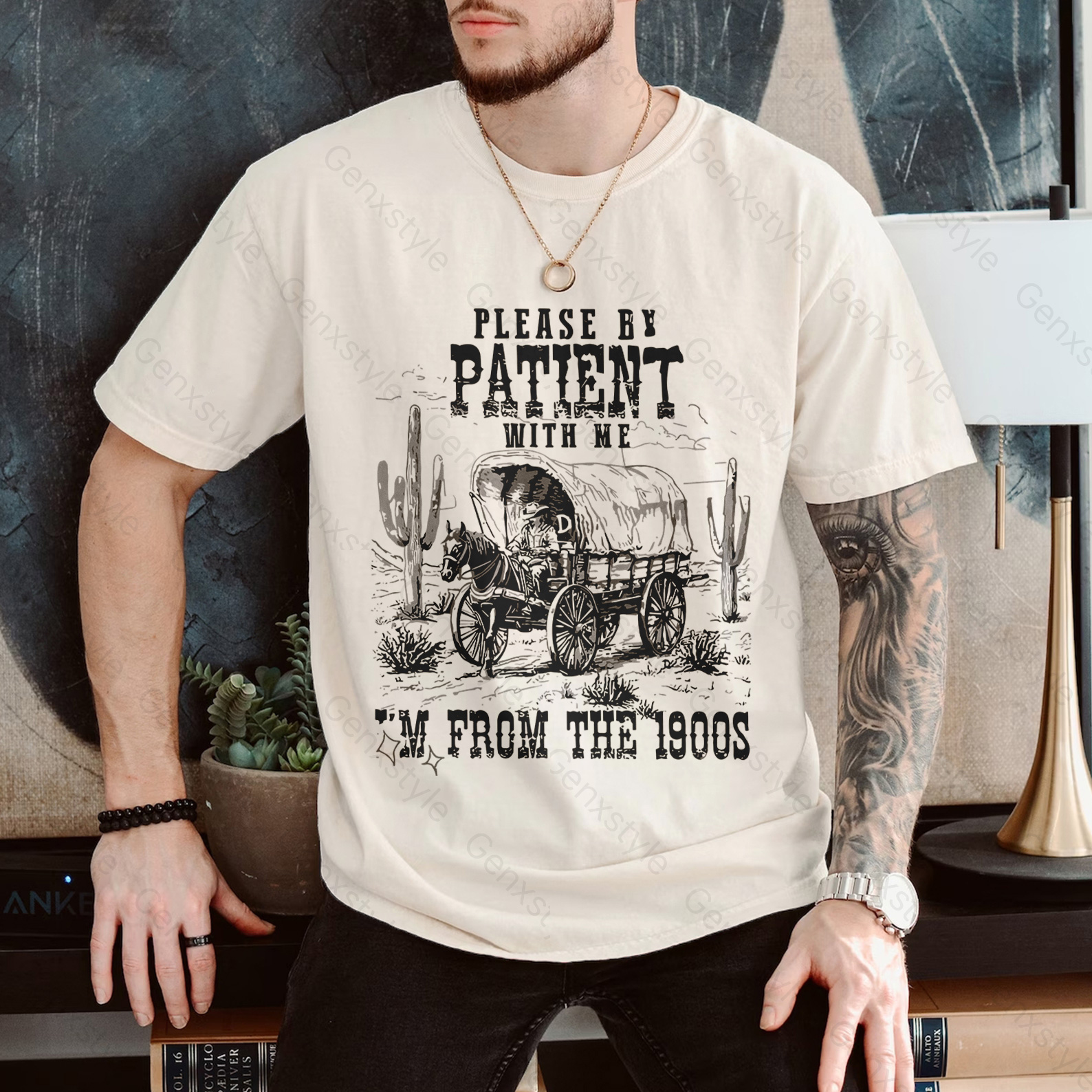 Please Be Patient with Me, I'm From the 1900's - Print Unisex Shirt XXXI