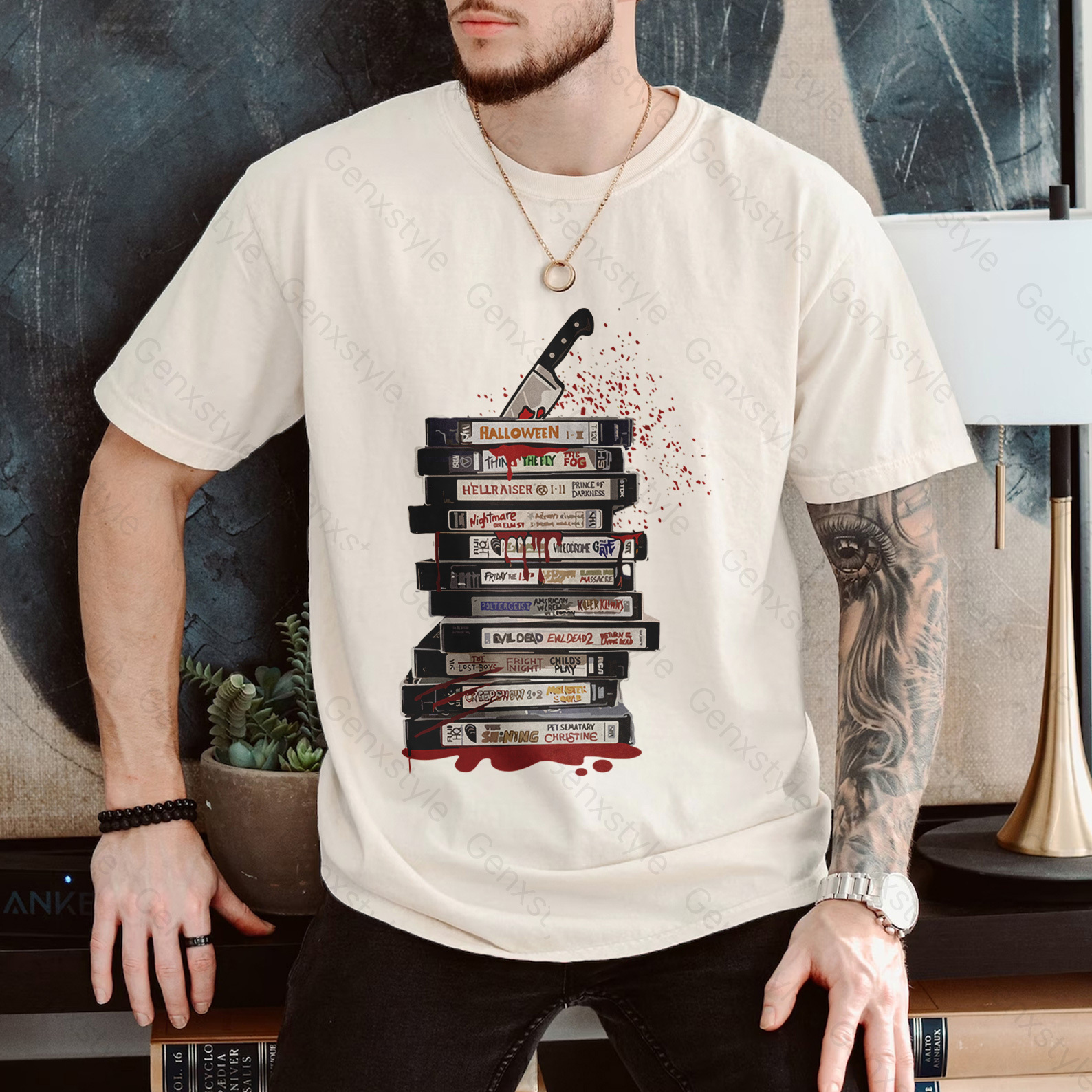 90s Style Halloween Movie T-shirt