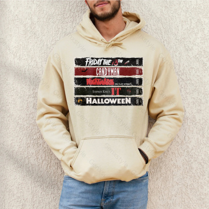 90s Halloween Horror Movie Hoodie