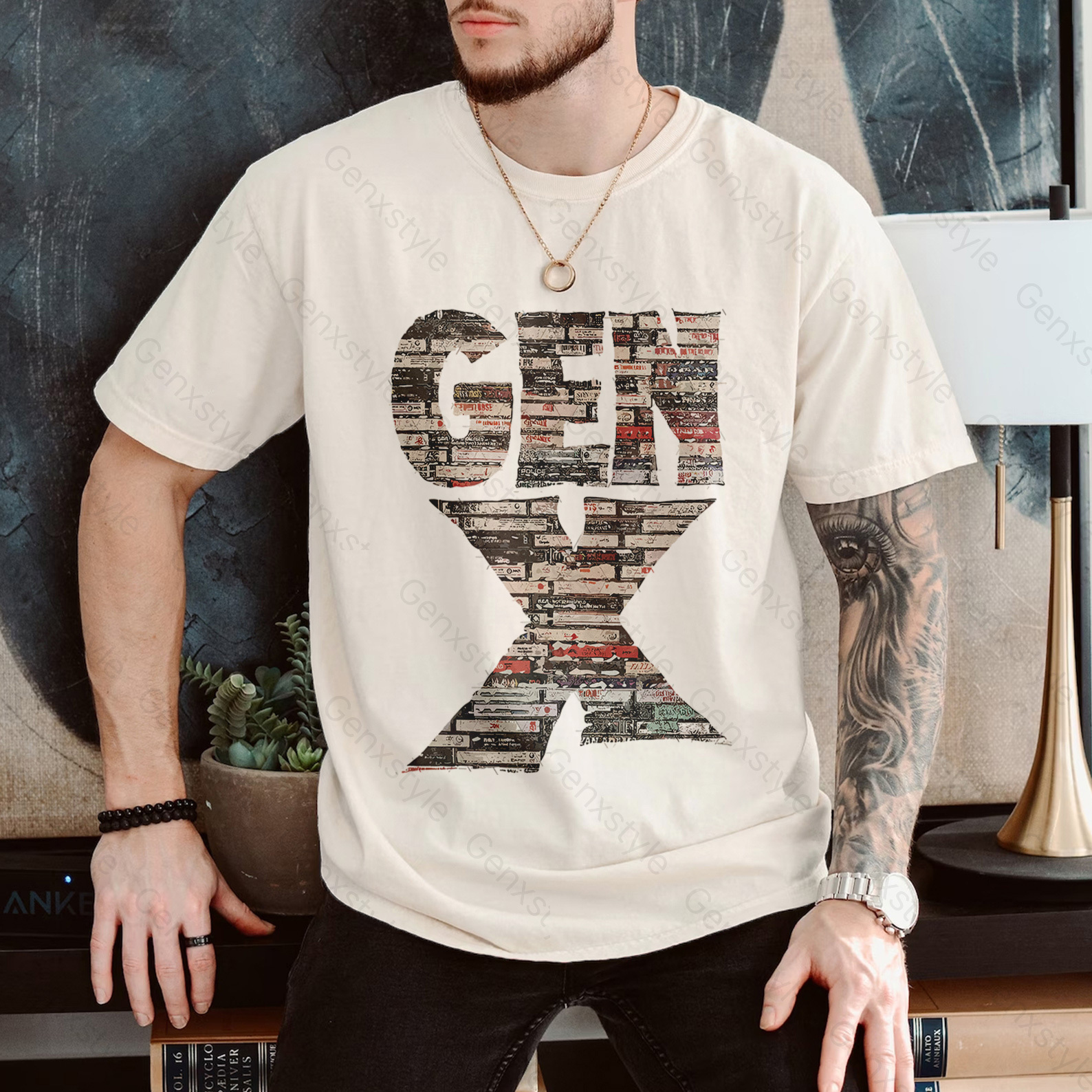 Gen X 80s Rock Cassettes T-shirt