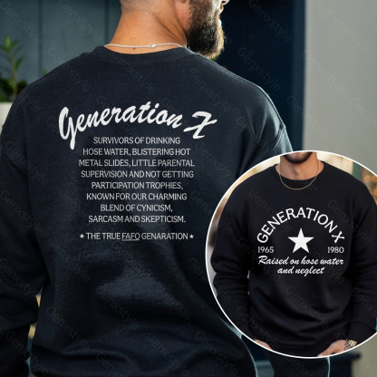 Raised on Hose Water and Neglect Crewneck