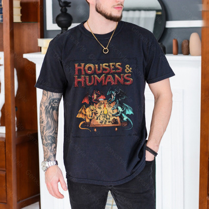 Houses and Humans D&D T-shirt