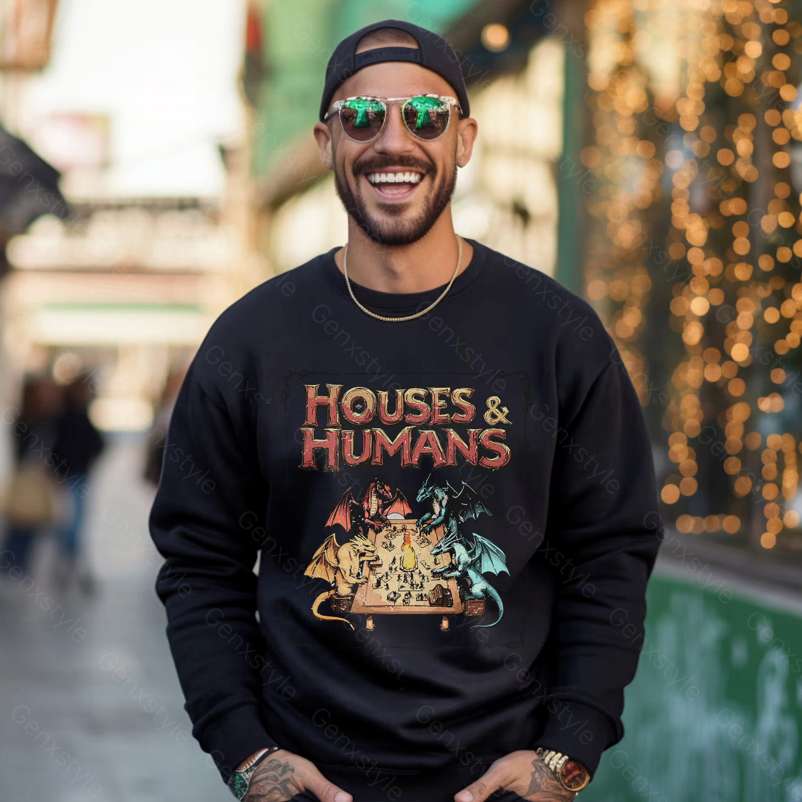 Houses and Humans D&D Crewneck