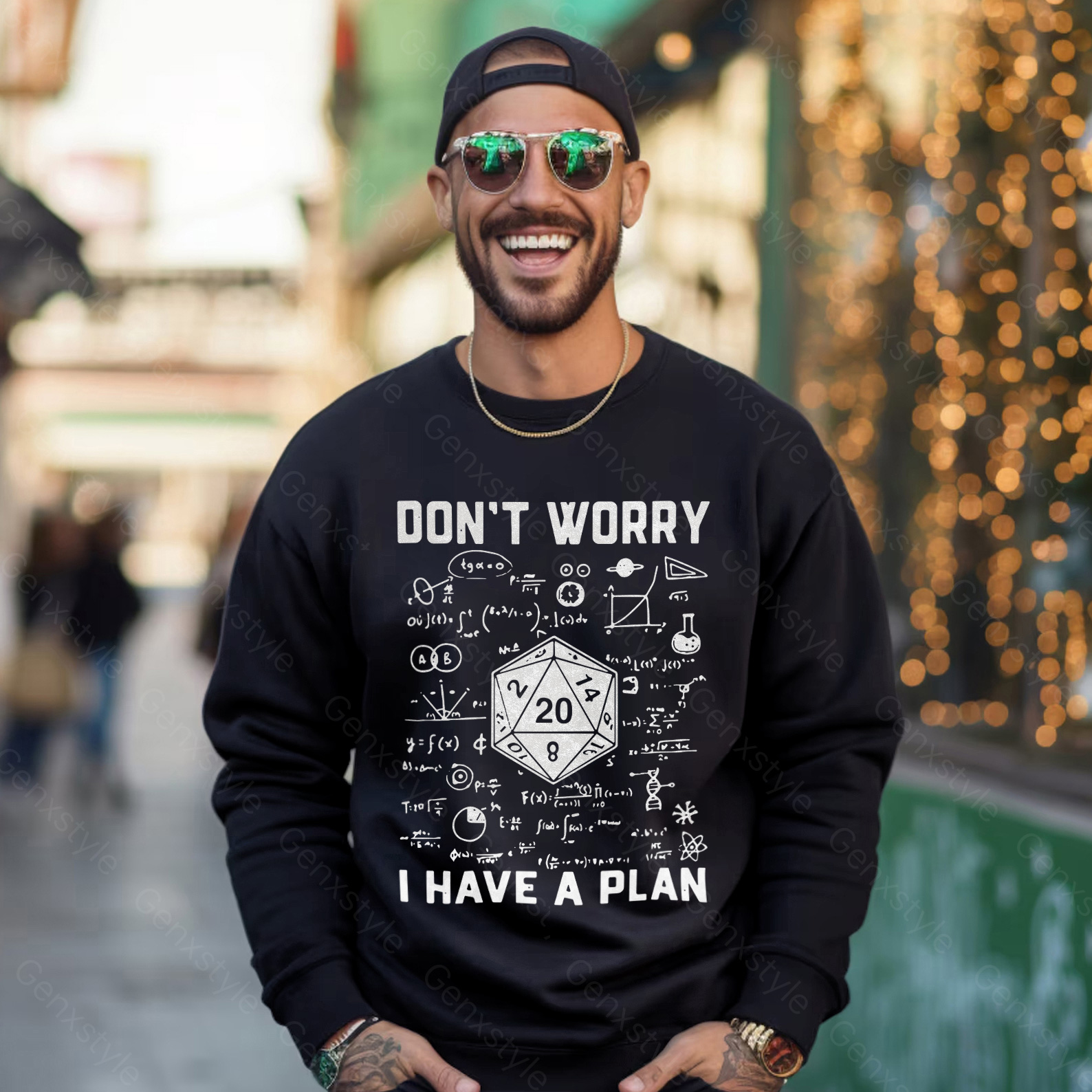 Don't Worry I Have a Plan Crewneck