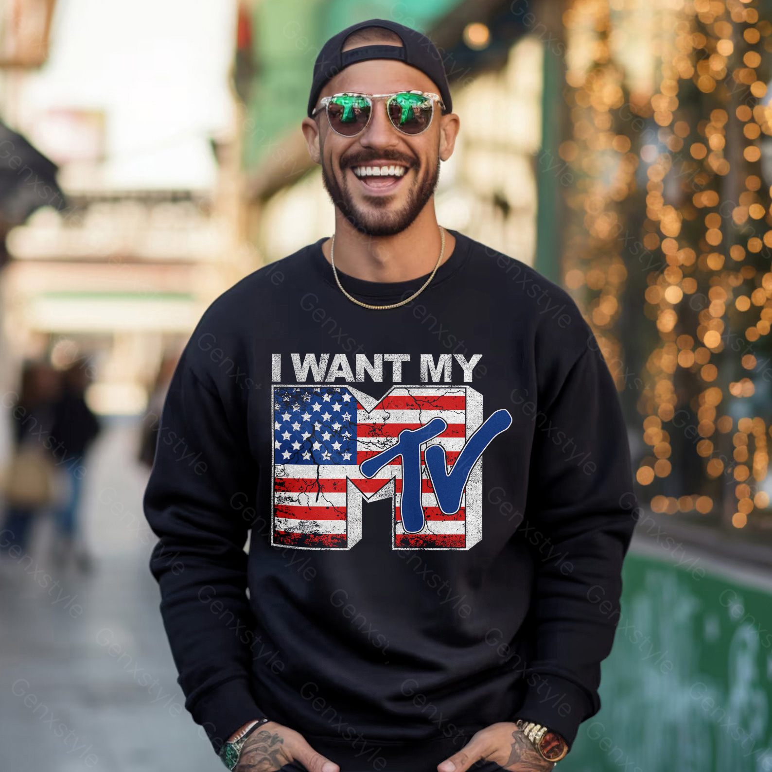 I Want My MTV USA Crewneck