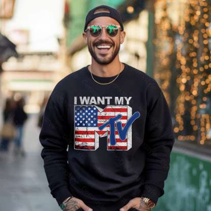 I Want My MTV USA Crewneck