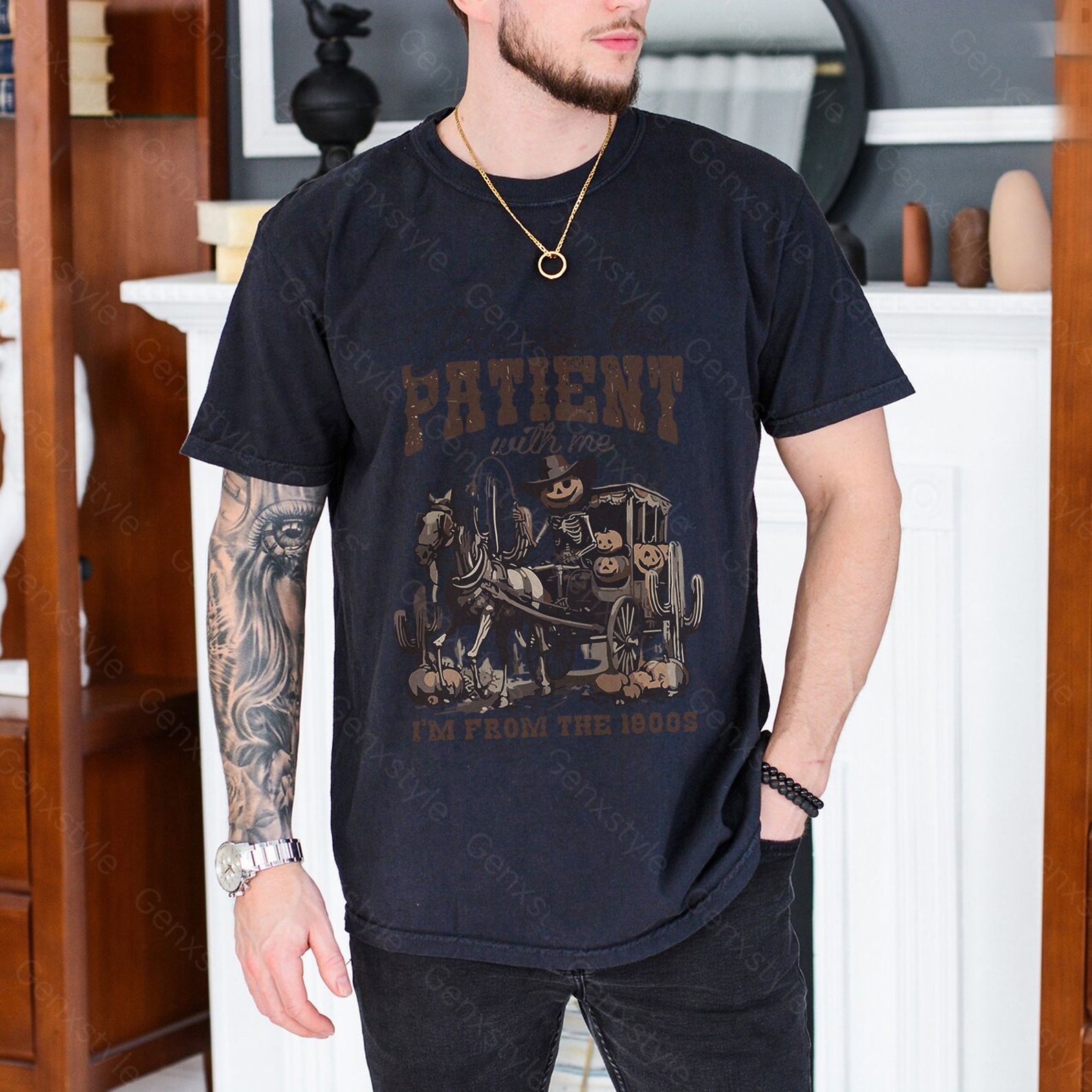 Please Be Patient with Me, I'm From the 1900's - Print Unisex Shirt XXXVI