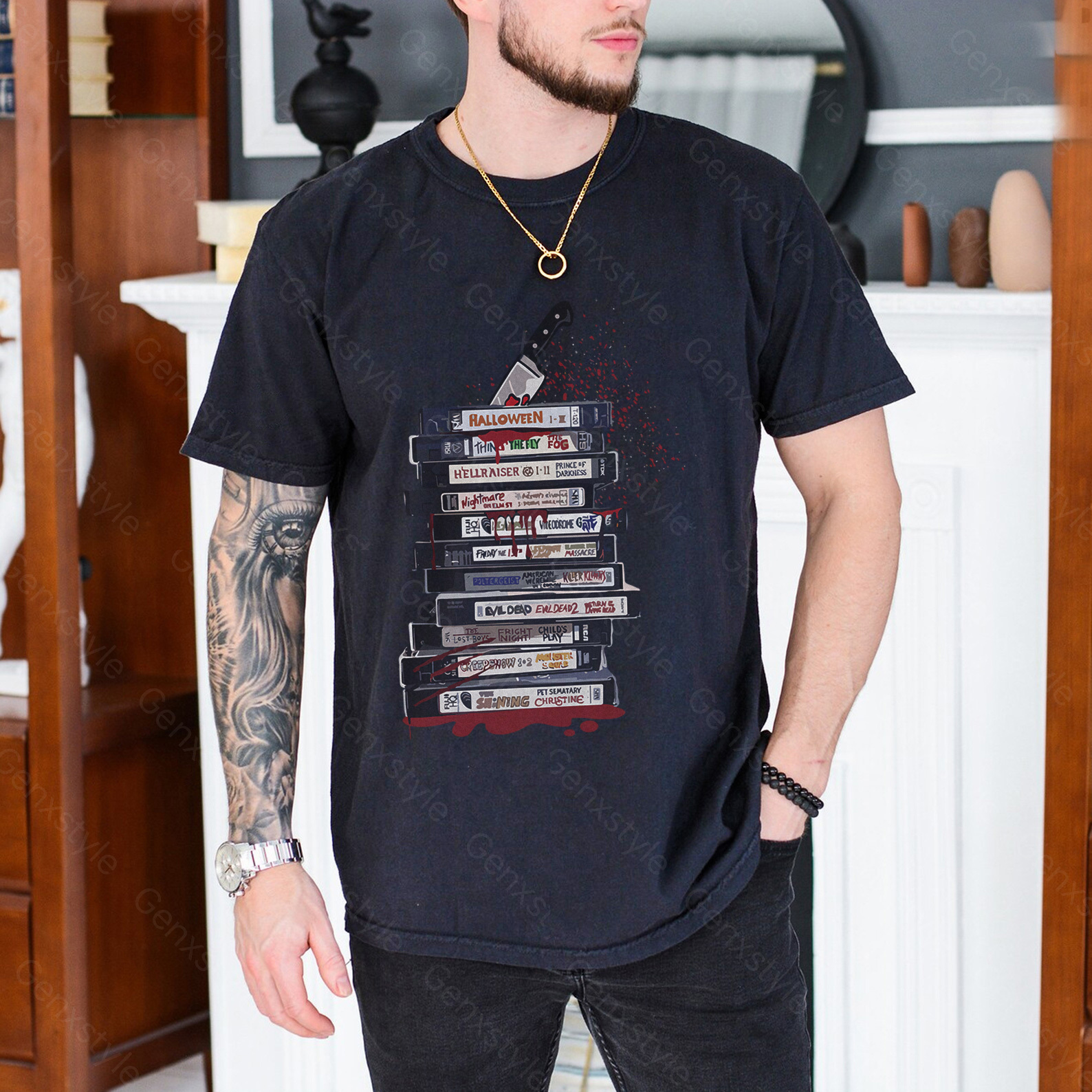 90s Style Halloween Movie T-shirt