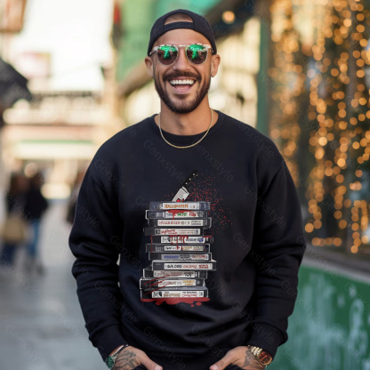 90s Style Halloween Movie Crewneck