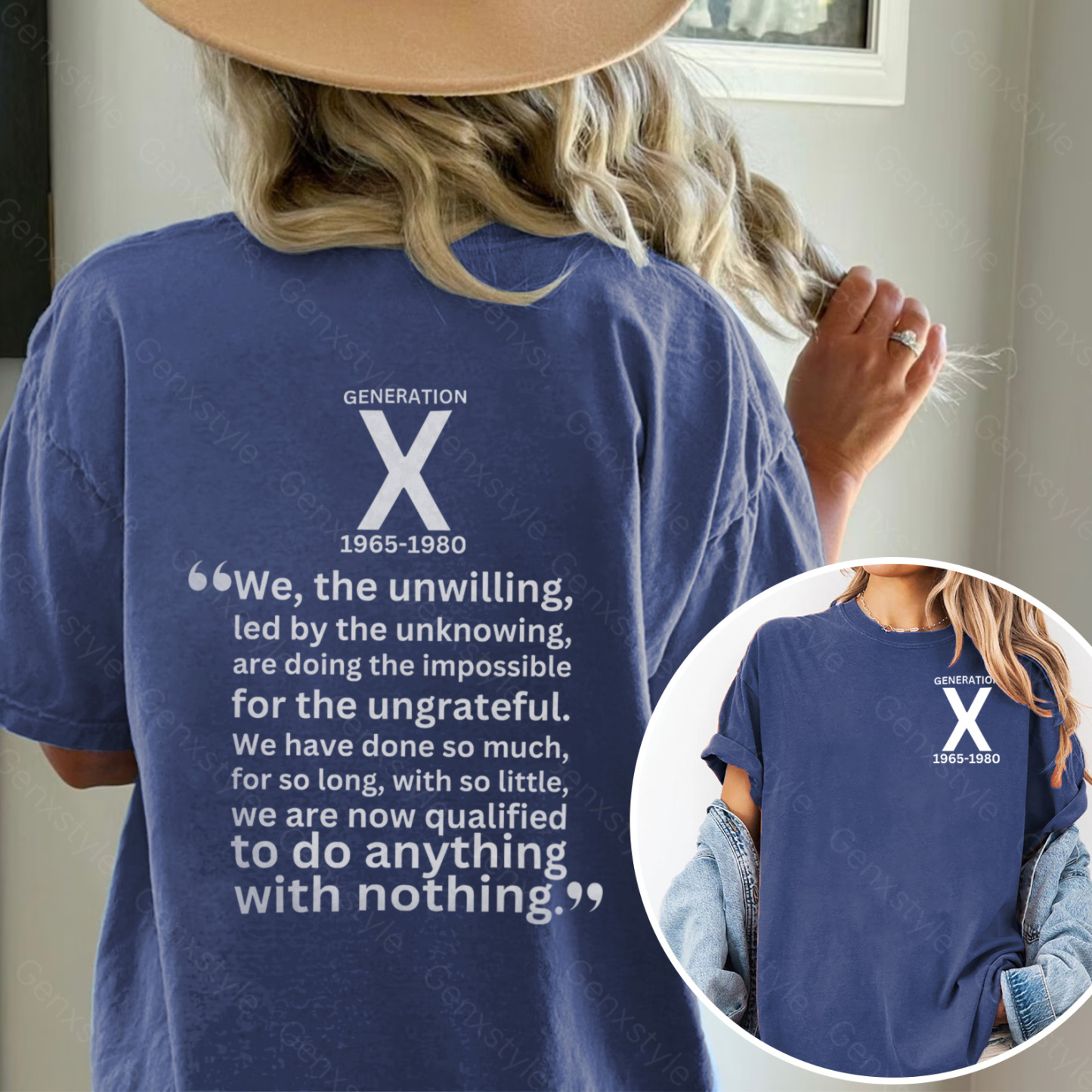Washed Generation X We The Unwilling T-shirt