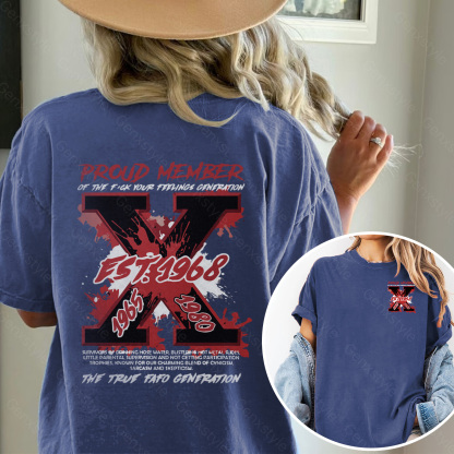 Washed The True FAFO Generation X Unisex T-shirt