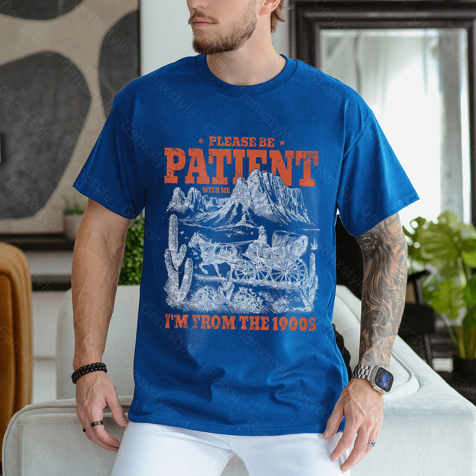 Please Be Patient with Me, I'm From the 1900's - Print Unisex Shirt XXIII