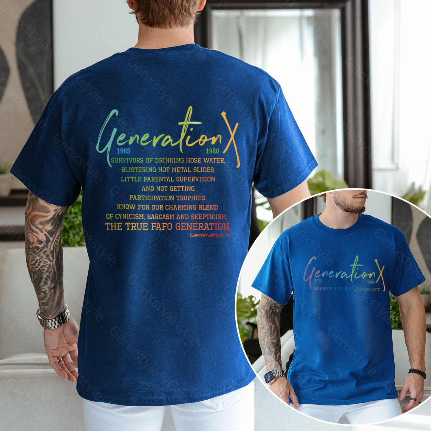 Raised on Hose Water and Neglect T-shirt