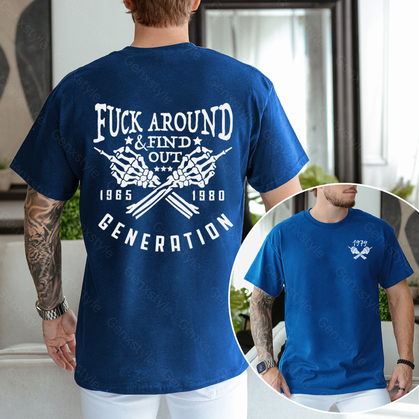 Fuck Around Find Out Generation X Quotes T-shirt