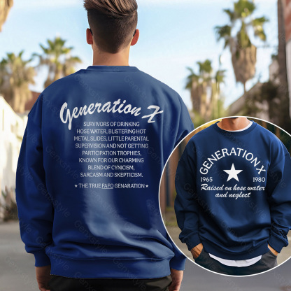 Raised on Hose Water and Neglect Crewneck