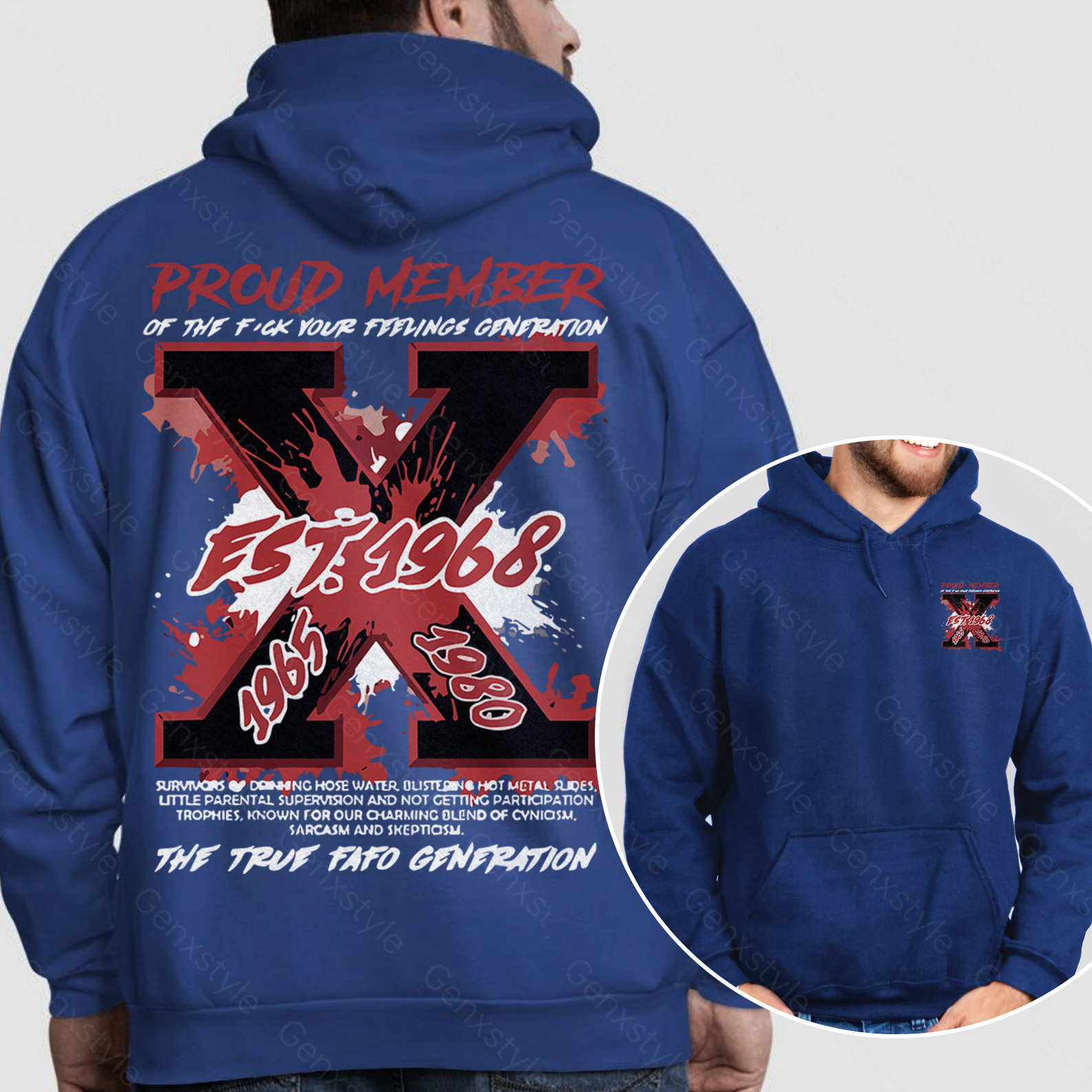 The True FAFO Generation X Unisex Hoodie
