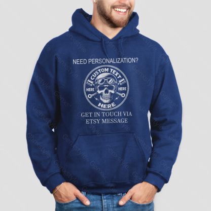 Generation X Skull Motorcycle Hoodie