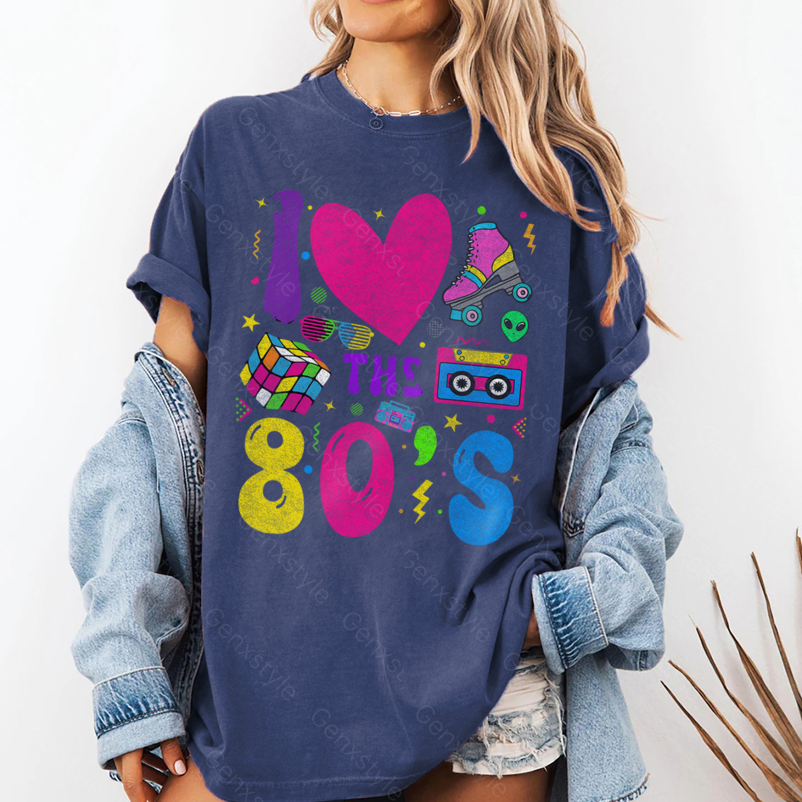 Washed I Love The 80s T-shirt