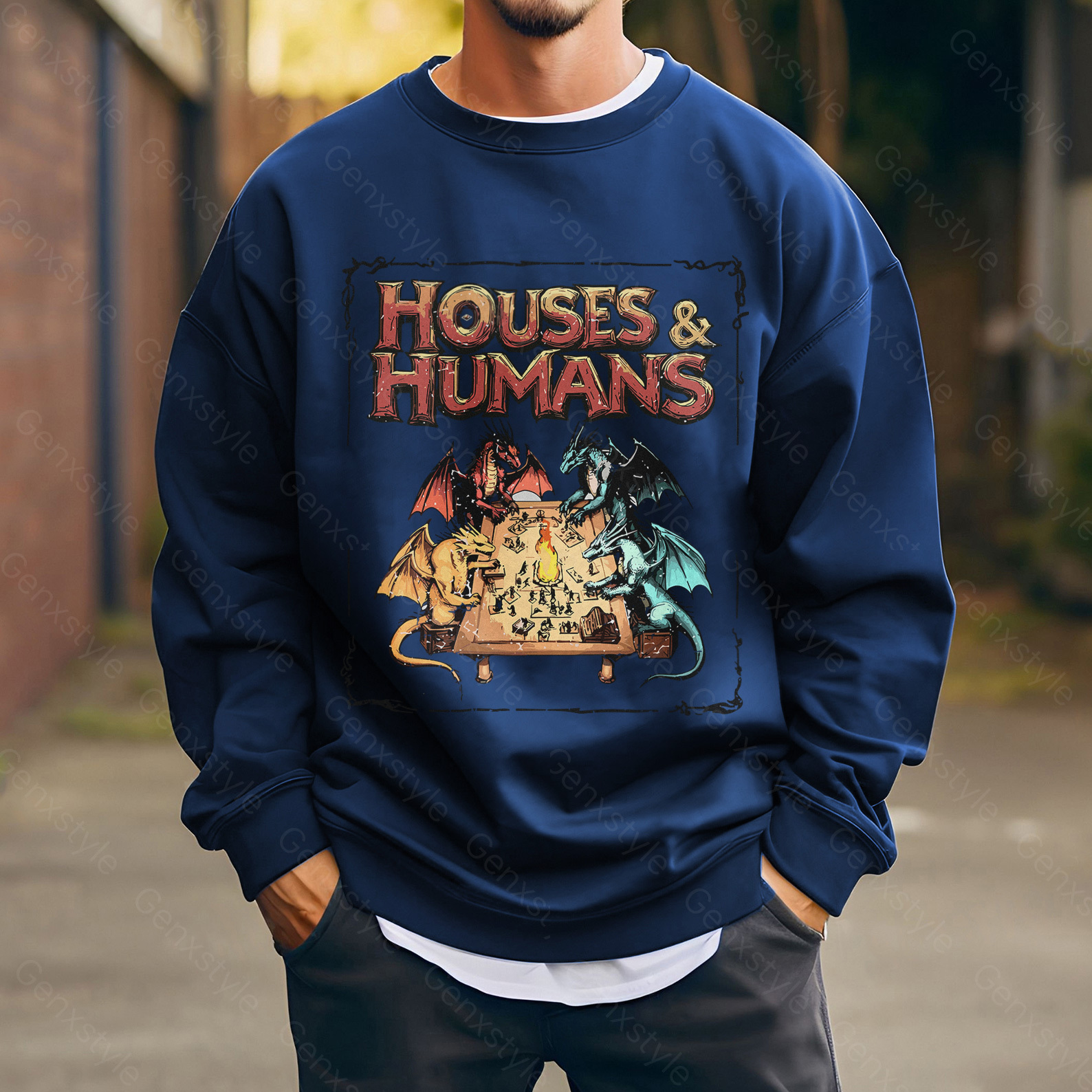 Houses and Humans D&D Crewneck