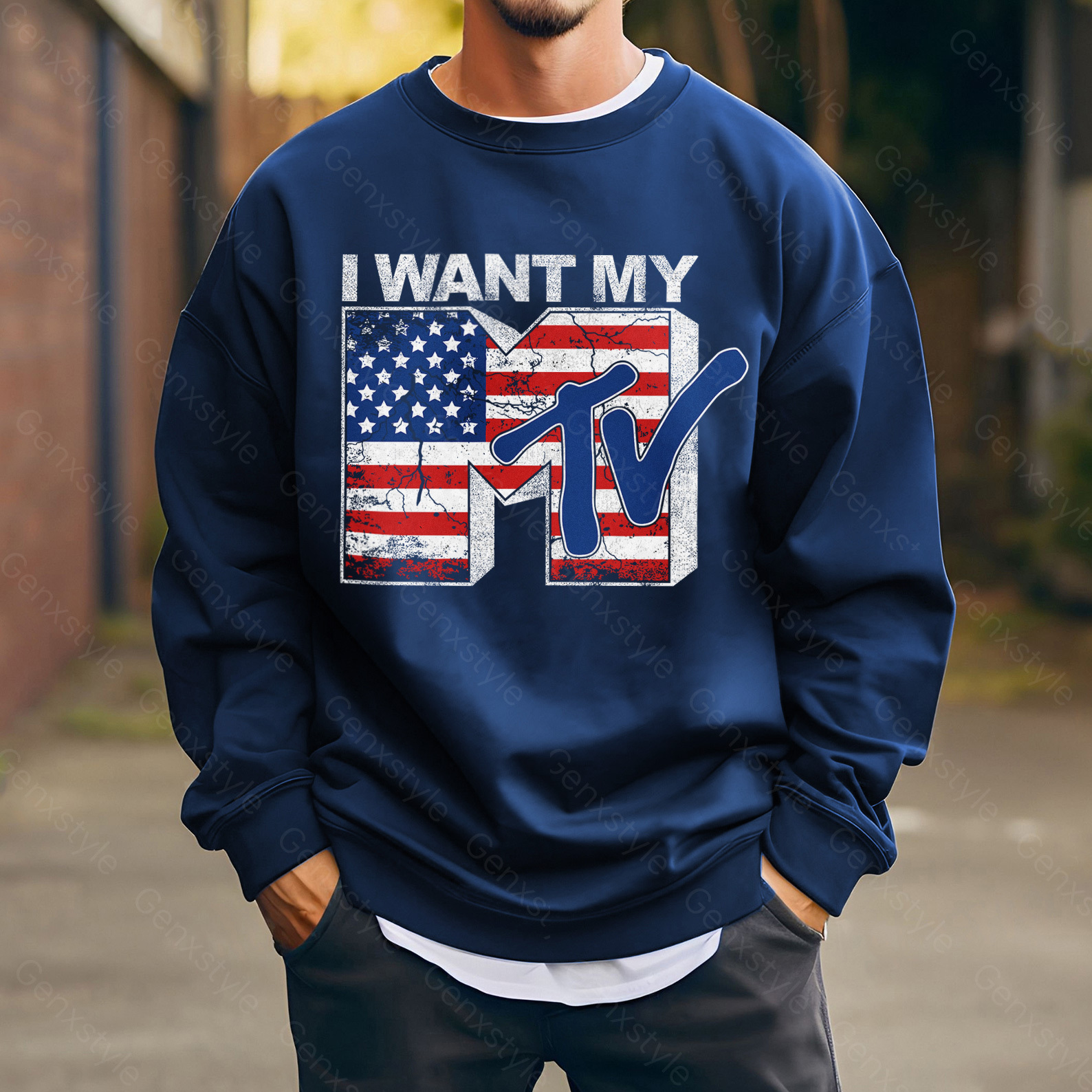 I Want My MTV USA Crewneck