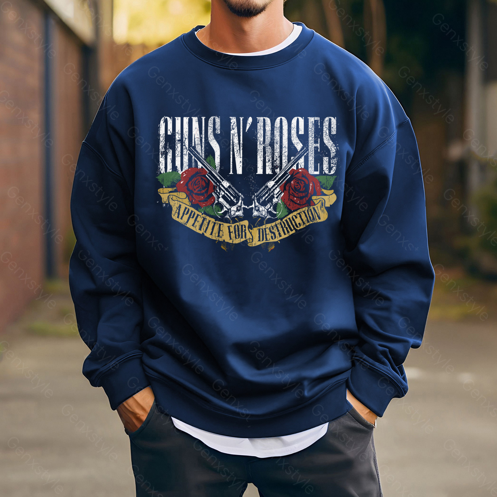 Guns n Roses Art Crewneck