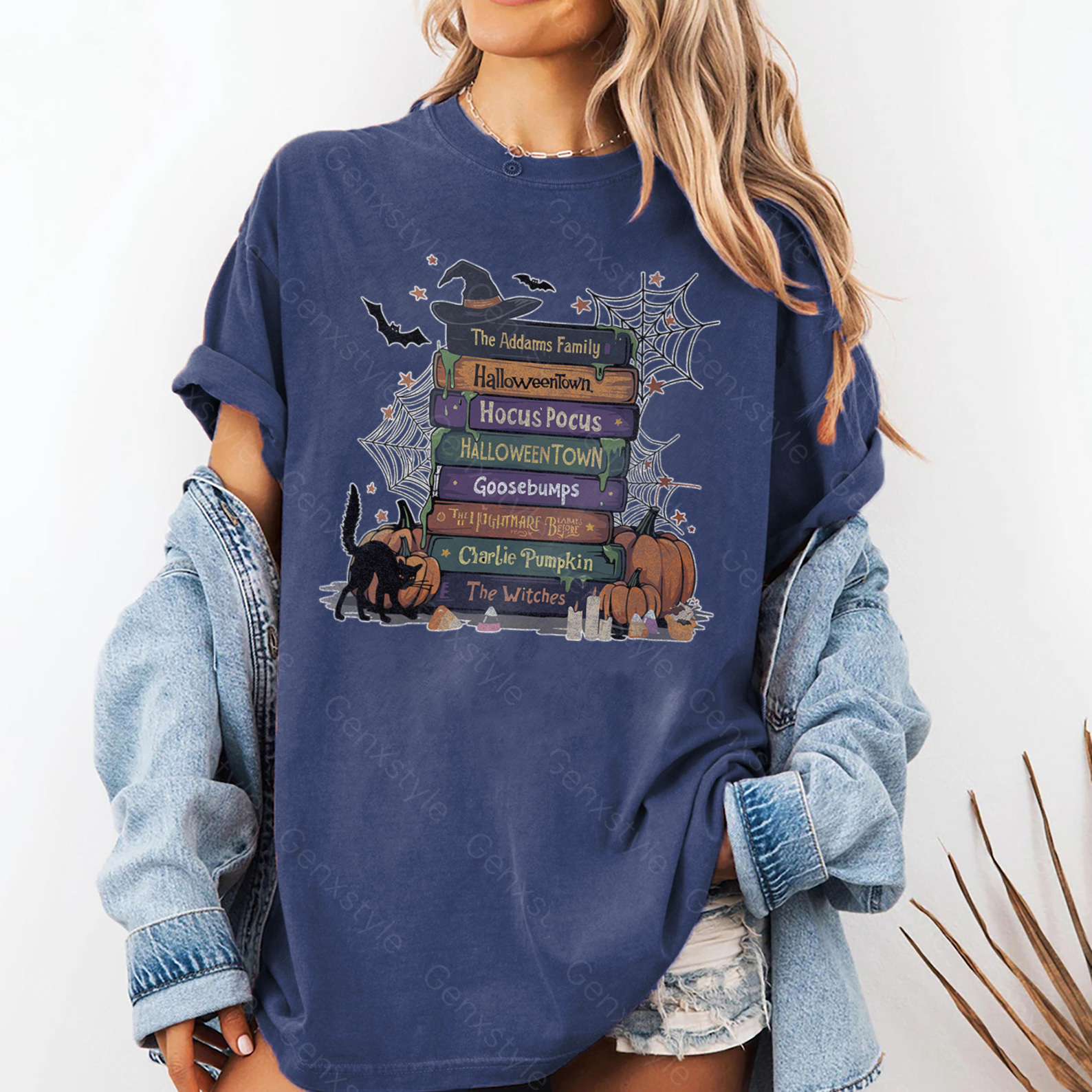 Washed Vintage Halloween Movie T-shirt