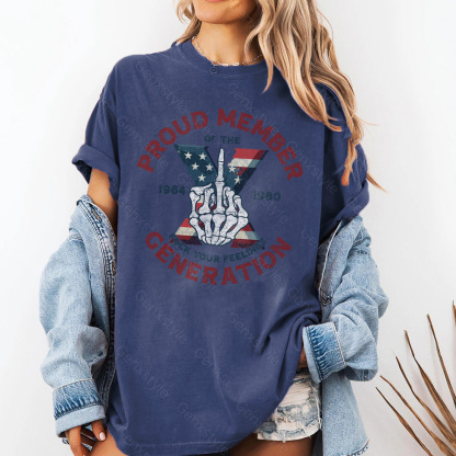 Washed American Flag T-shirt