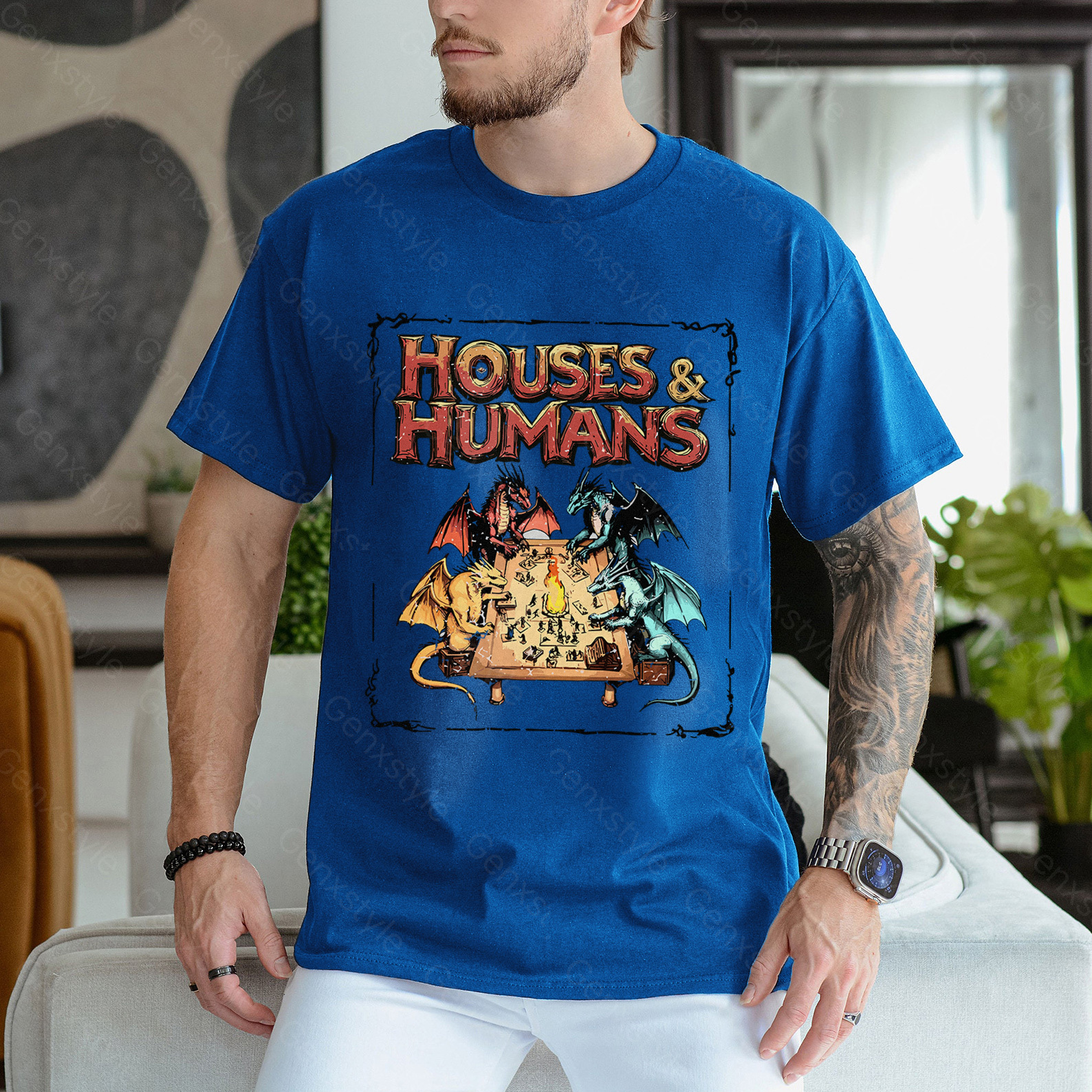 Houses and Humans D&D T-shirt