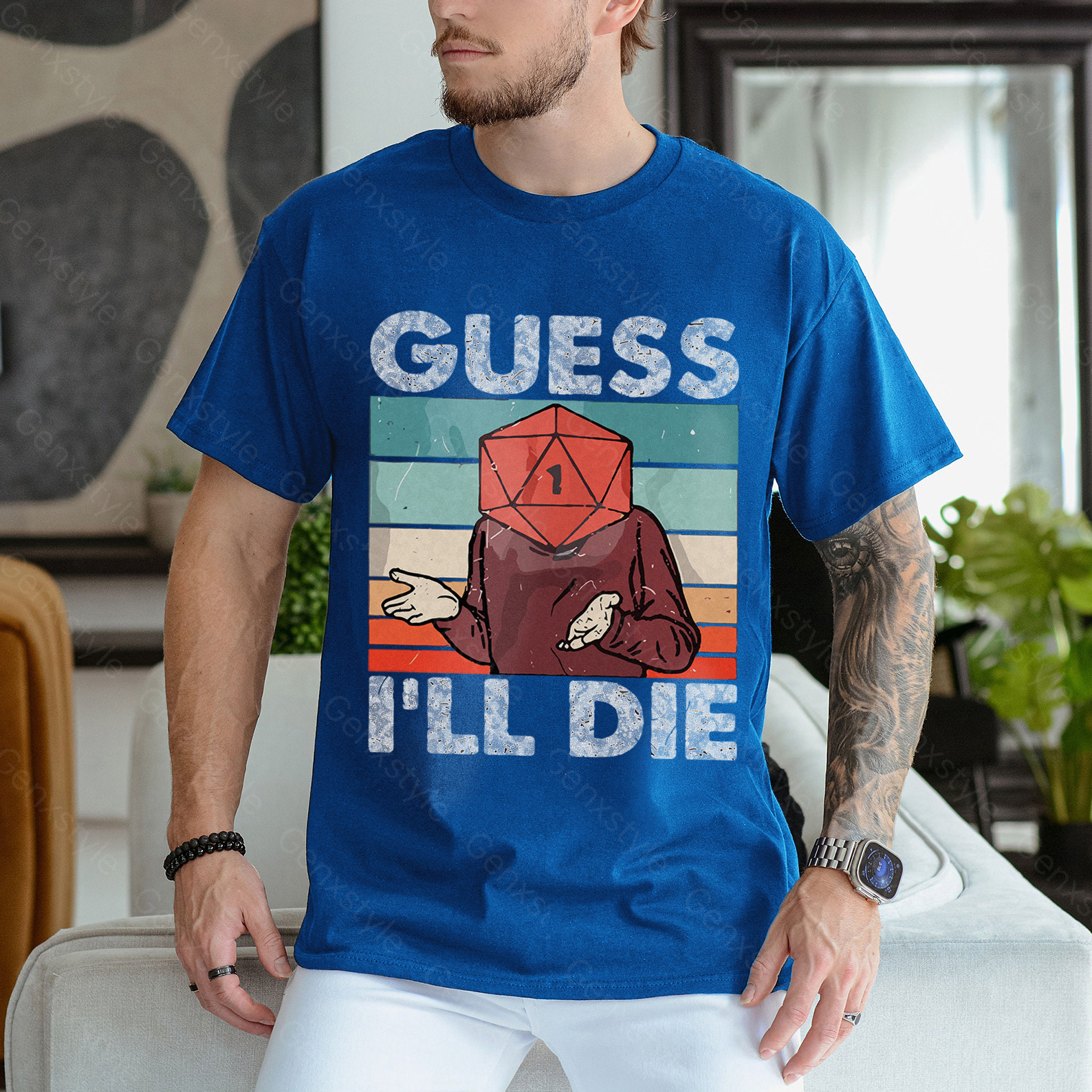 Guess I'll Die D&D Vintage T-shirt