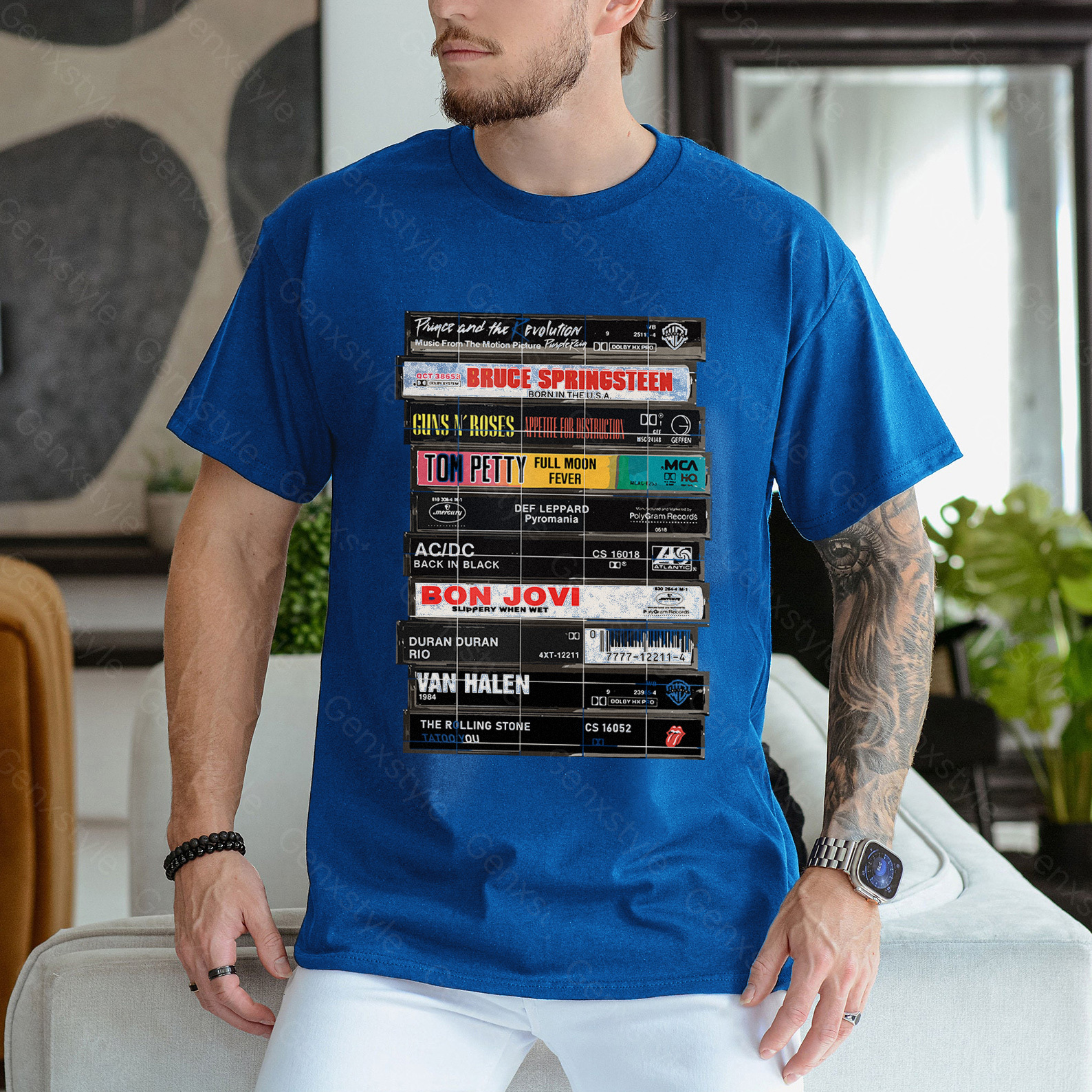 Rock Cassettes Tape T-shirt
