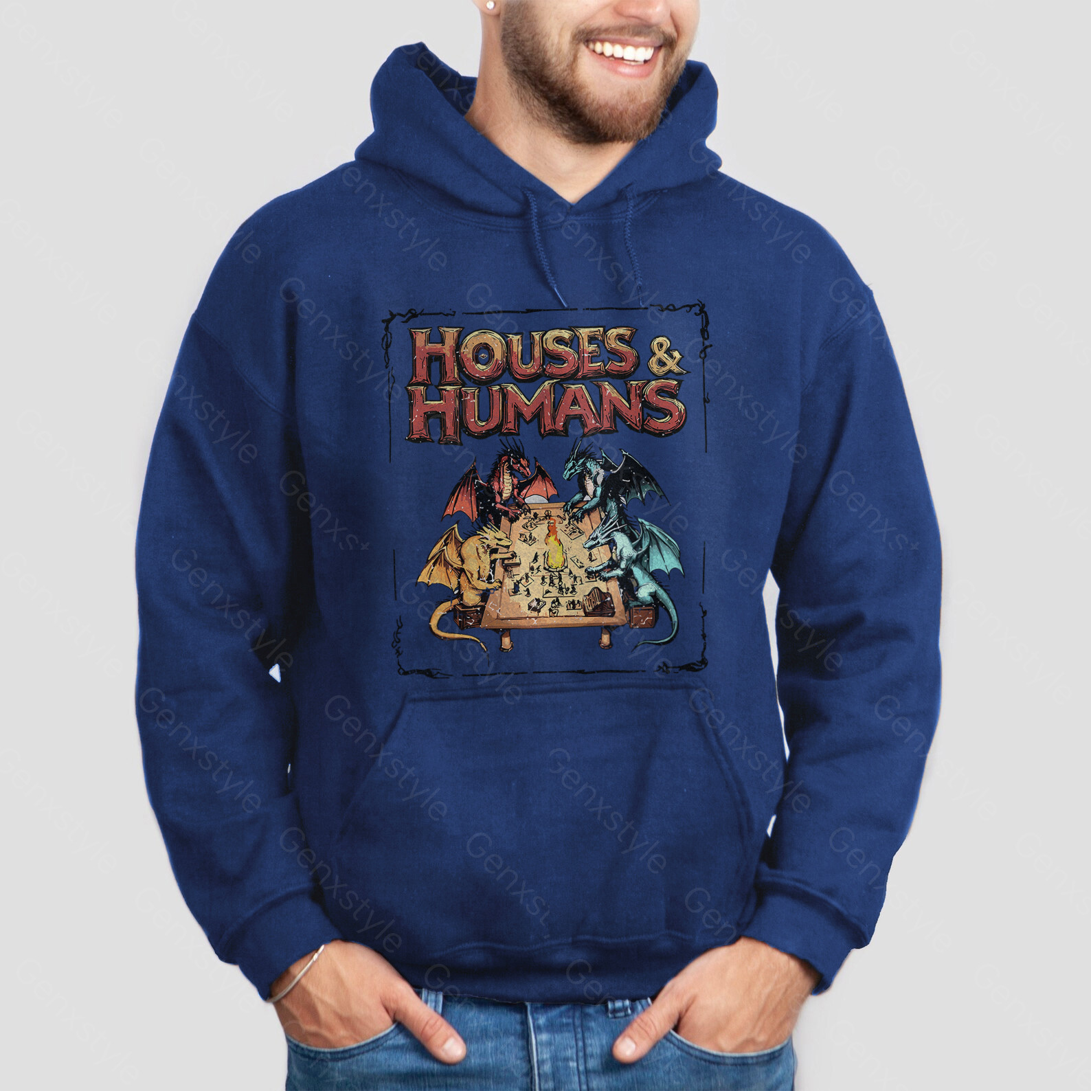Houses and Humans D&D Hoodie
