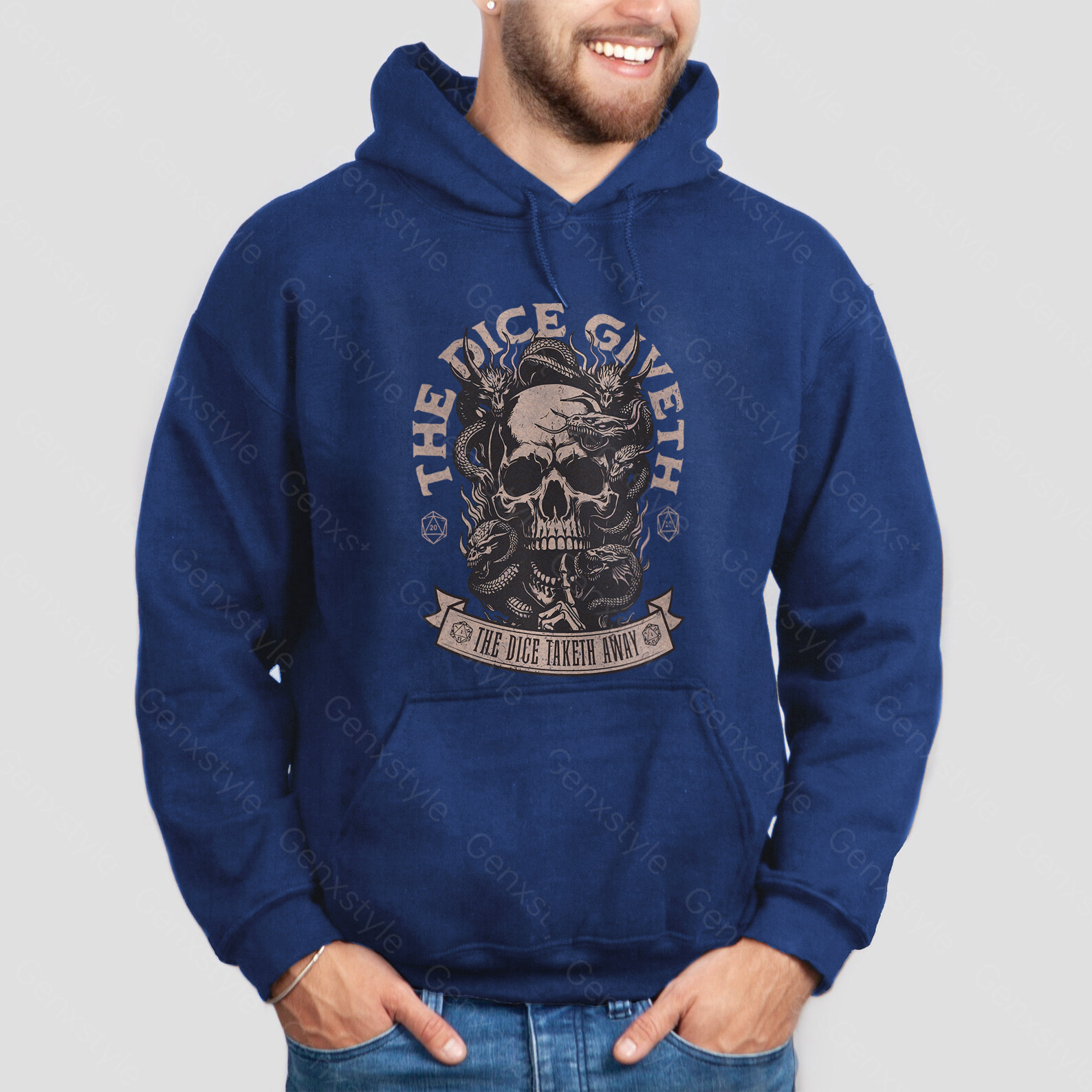 The Dice Giveth and the Dice Taketh Away Hoodie